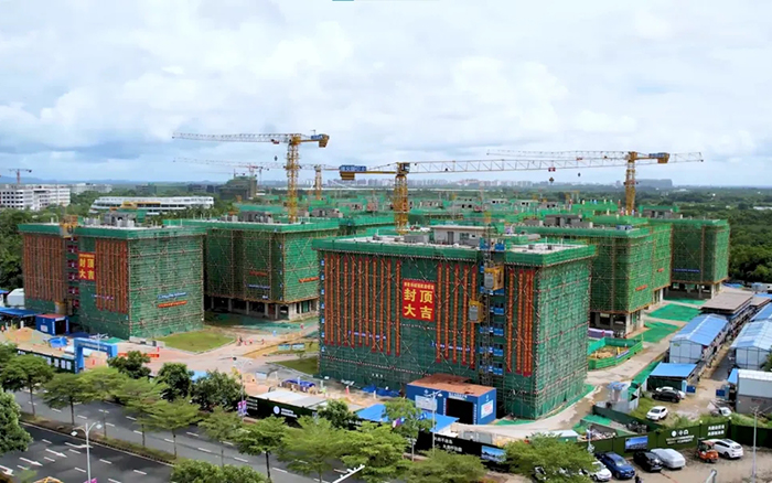 智能高效＋安全可靠！23台天游TY8线路检测中心智能施工升降机海南“扬帆”显实力