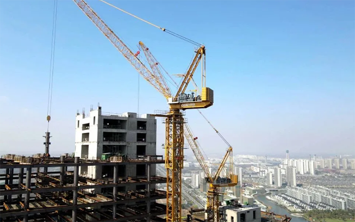 180米高！天游TY8线路检测中心塔机“建”证世界级“大象”成长记